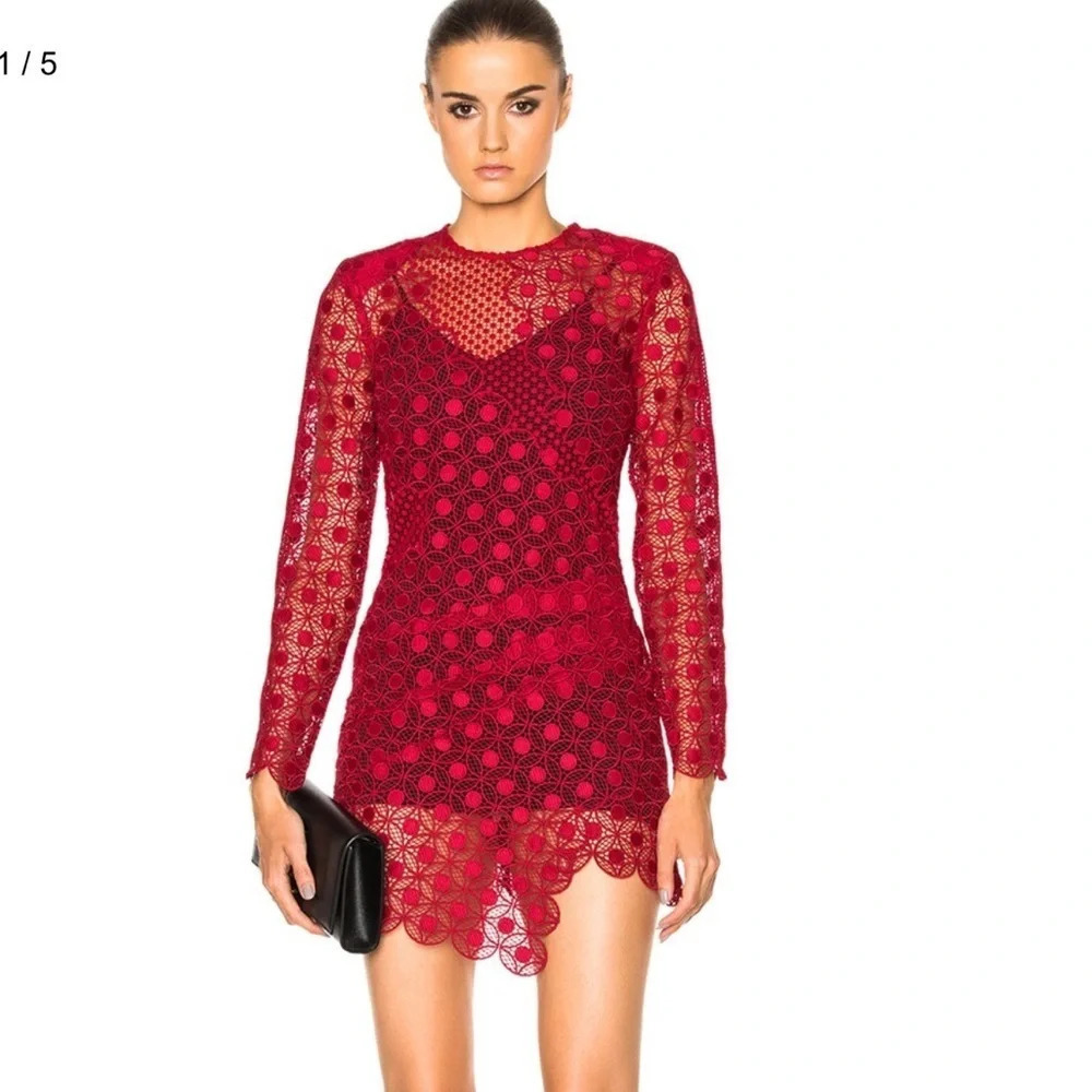 SELF-PORTRAIT
Strike Mini Dress